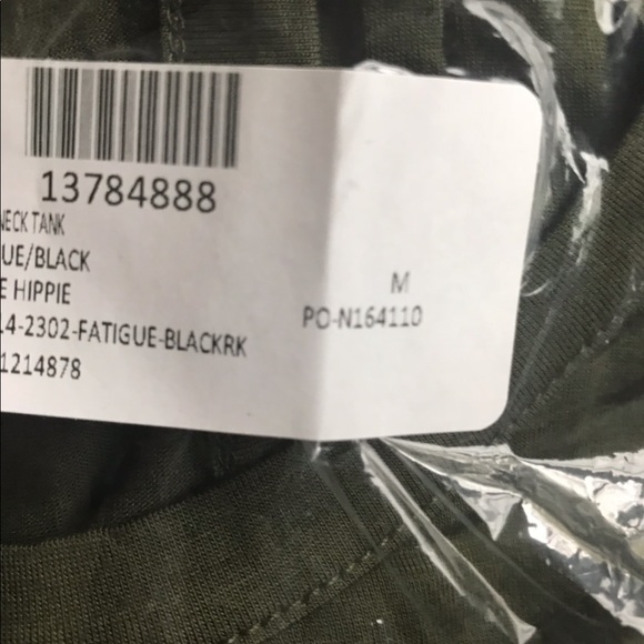 NEW Haute Hippie Olive Green Tank Top - Picture 4 of 4